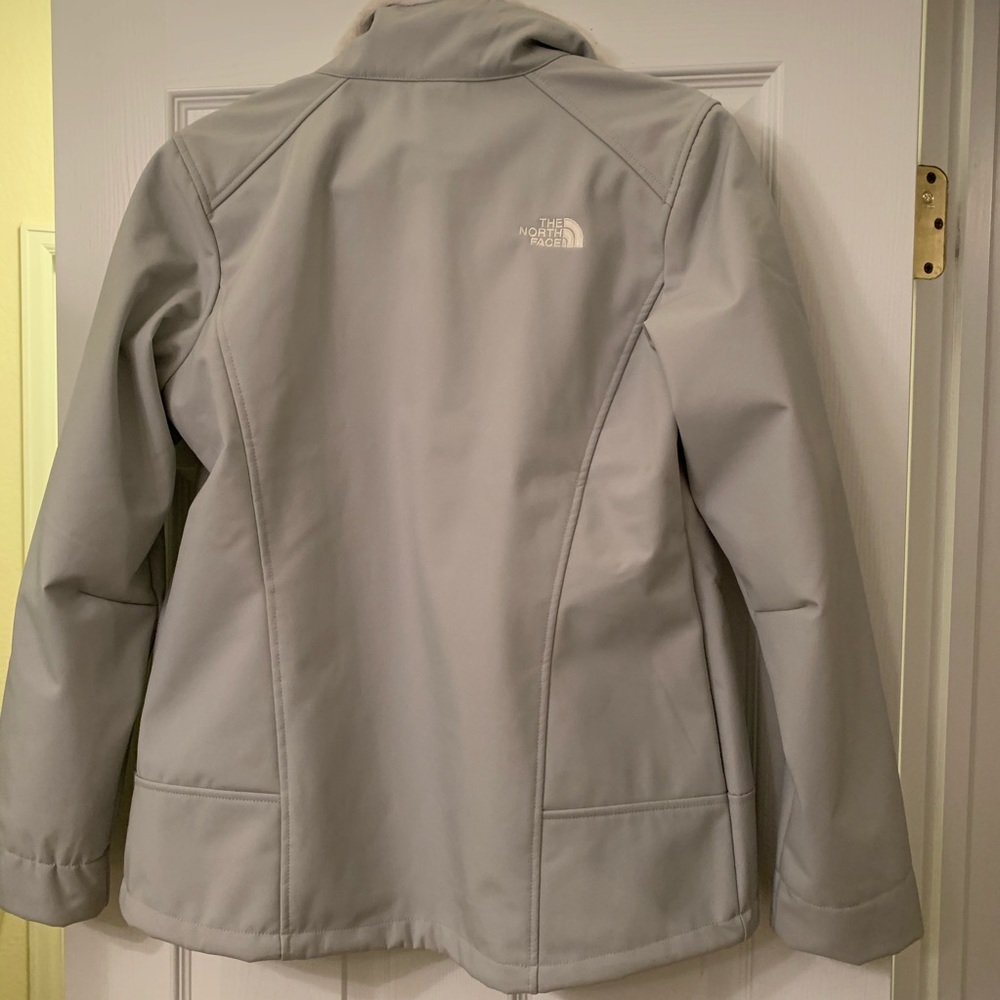 Gray North Face Coat - image 4
